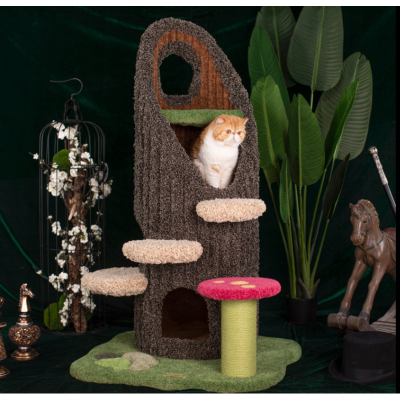 Camily Mushroom Forest Cat Tree