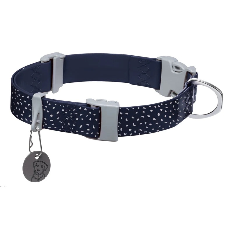 Ruffwear Confluence Waterproof Dog Collar Midnight Blue