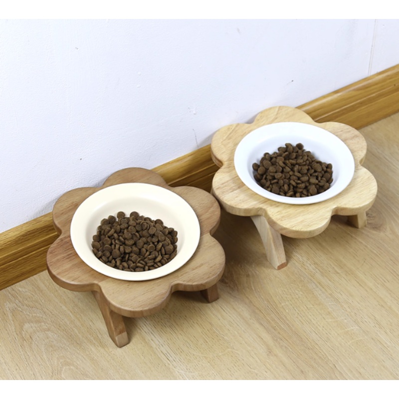 Shimanto Flower Angled Wood Stand